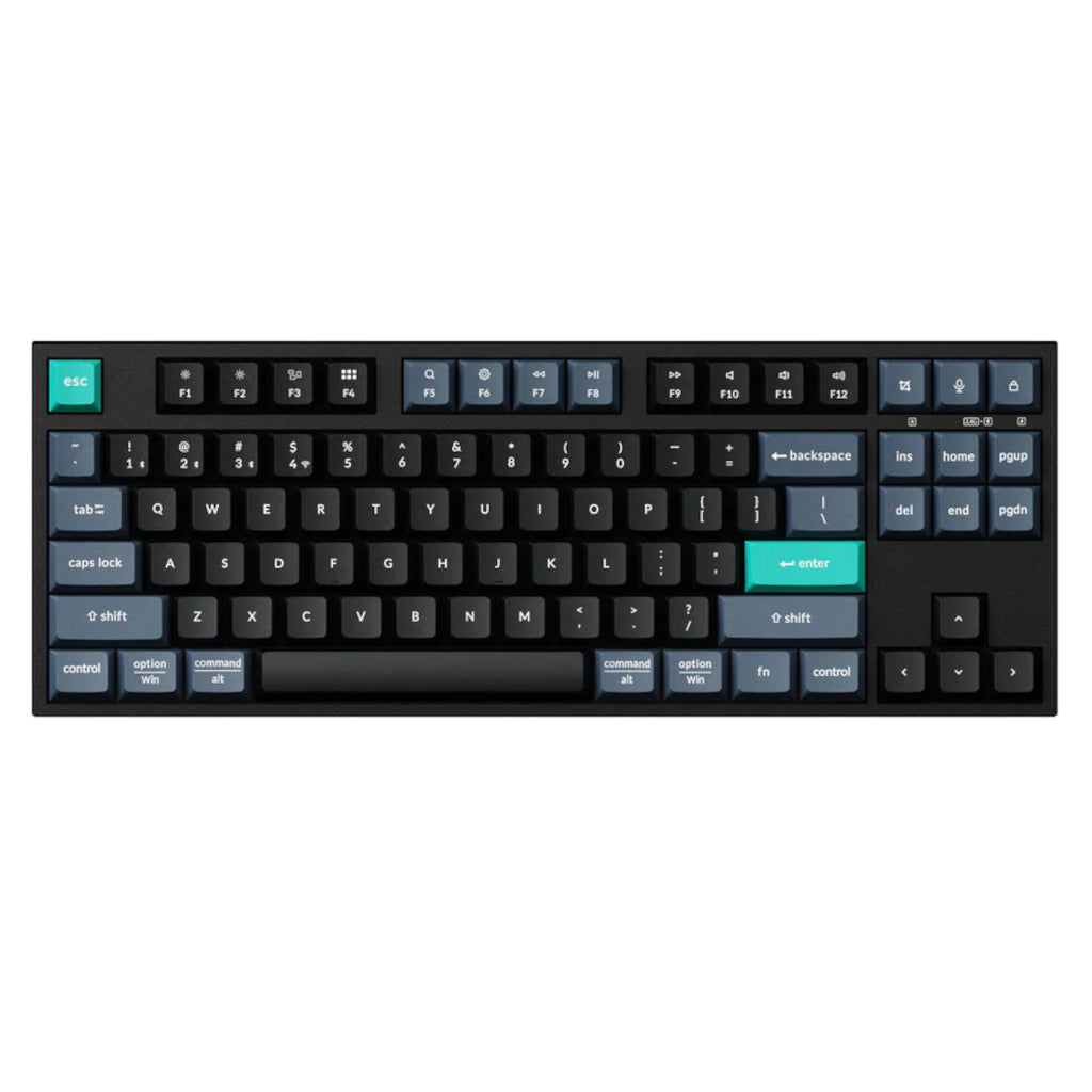 GUNMANSA Keychron B33 80% TKL Wireless Keyboard and Mouse Combo – Black/Green