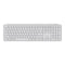 GUNMANSA Keychron B6 Pro Ultra-Slim 100% Wireless Keyboard – Ivory White