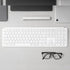 GUNMANSA Keychron B6 Pro Ultra-Slim 100% Wireless Keyboard – Ivory White