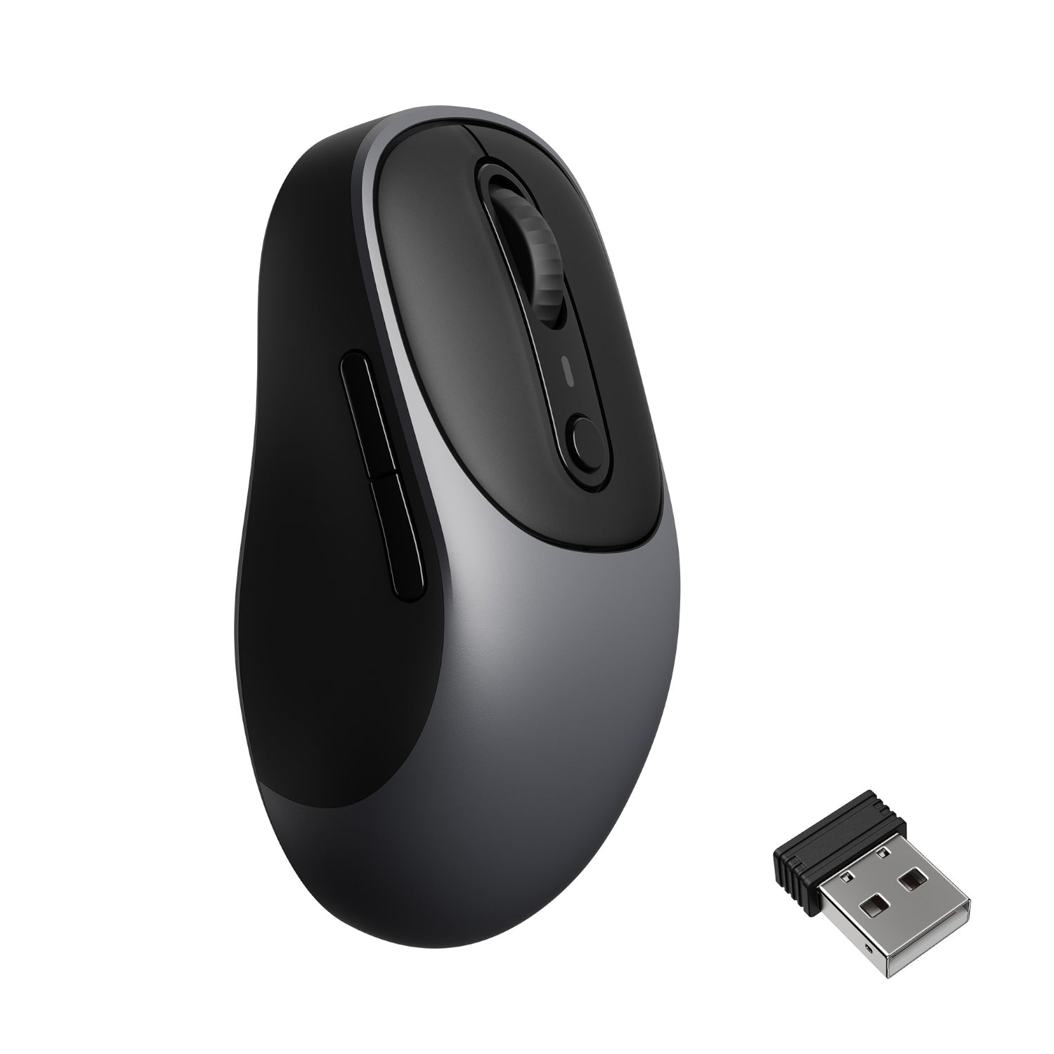 GUNMANSA Keychron BM24 Wireless Silent Mouse - Metal Grey
