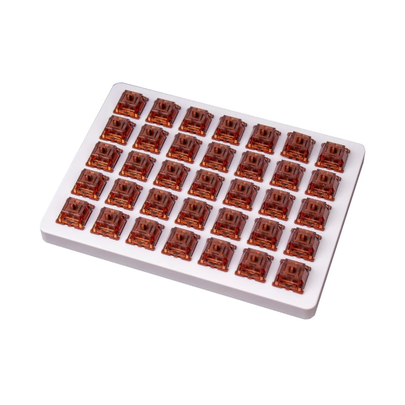 GUNMANSA Keychron Brown Gateron Phantom Switches 110 pcs