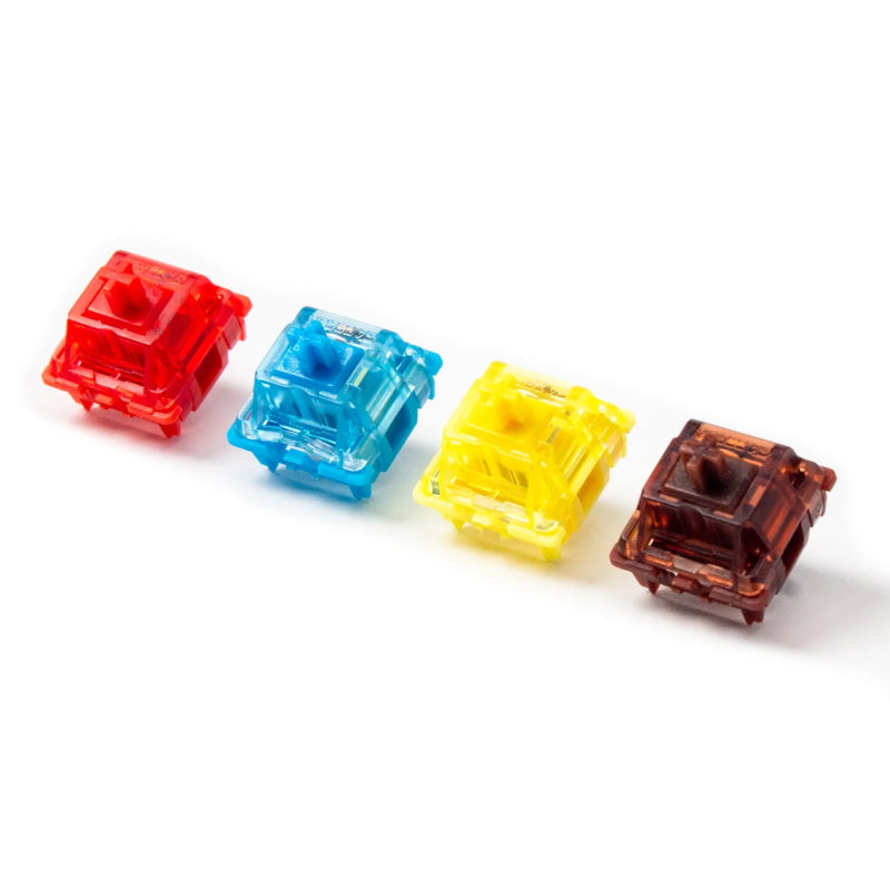 GUNMANSA Keychron Brown Gateron Phantom Switches 110 pcs