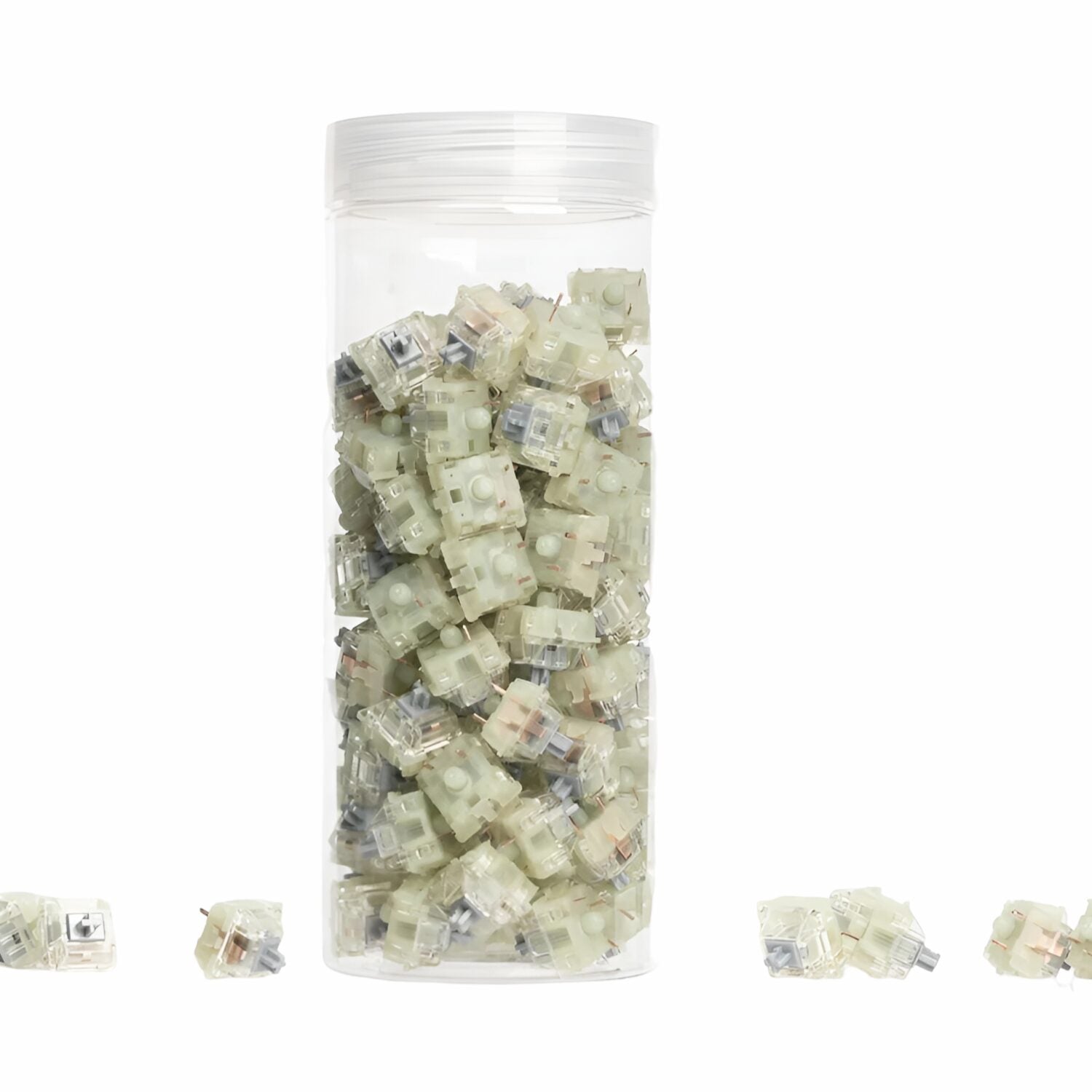 GUNMANSA Keychron CHERRY MX2A Speed Silver RGB Switch Set