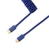 GUNMANSA Keychron Coiled Aviator Blue Cable