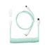 GUNMANSA Keychron Coiled Aviator Cable - Mint/Straight