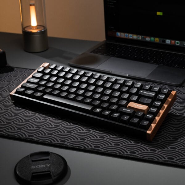 GUNMANSA Keychron K2 HE Wireless Special Edition Magnetic Custom Keyboard | NEBULA Switch – Black