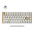 GUNMANSA Keychron K2 HE Wireless Special Edition Magnetic Custom Keyboard | NEBULA Switch – White