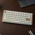GUNMANSA Keychron K2 HE Wireless Special Edition Magnetic Custom Keyboard | NEBULA Switch – White