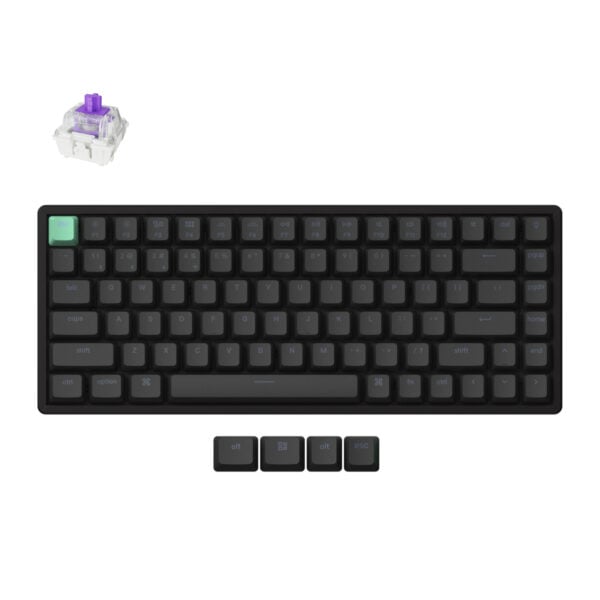 GUNMANSA Keychron K2 HE Wireless Standard Magnetic Custom Keyboard | NEBULA Switch