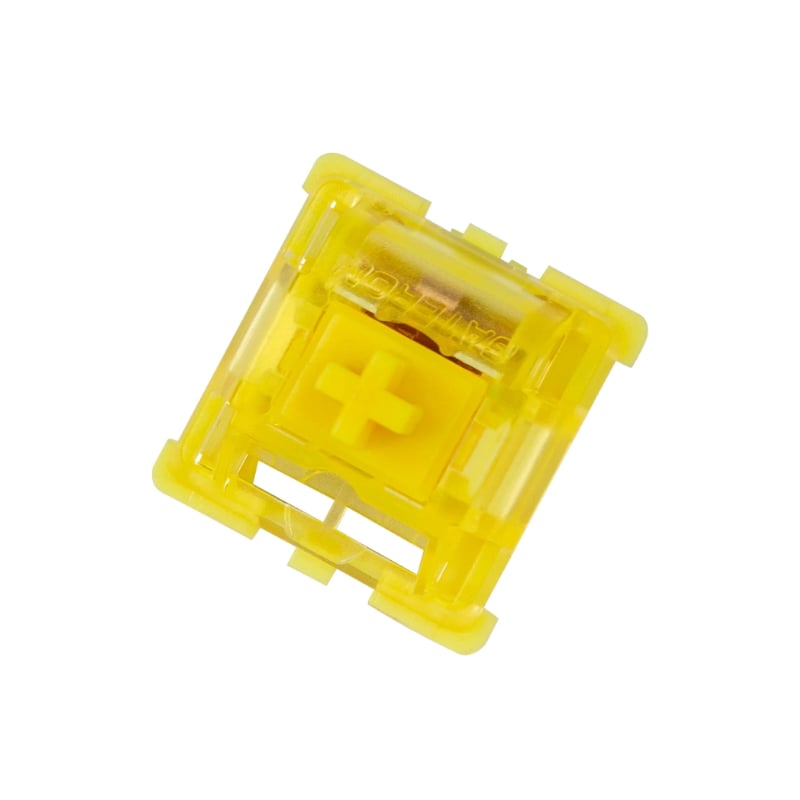 GUNMANSA Keychron Yellow Gateron Phantom Switches 110 pcs