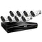 GUNMANSA KGuard 16 Channel HD Series With 8 Cameras Combo Kit