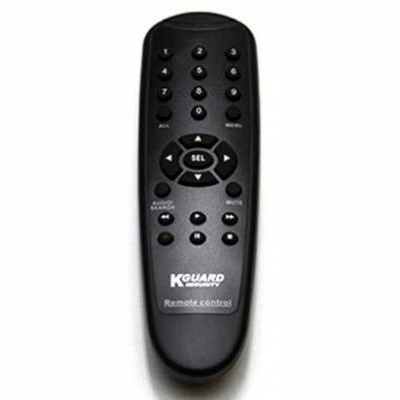 GUNMANSA Kguard 4 Channel 960H DVR Remote Control