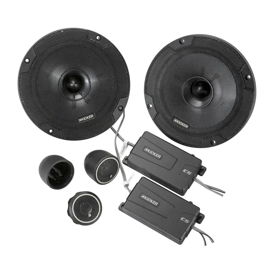 GUNMANSA Kicker 46CSS654 6.5" CS Series Component Speakers (300W)