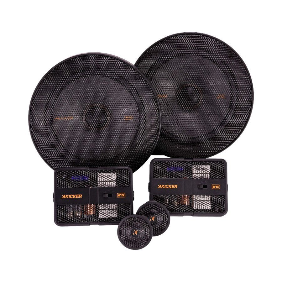 GUNMANSA Kicker 51KSS6504 KS Series 6.5″ 125w rms Component Split System