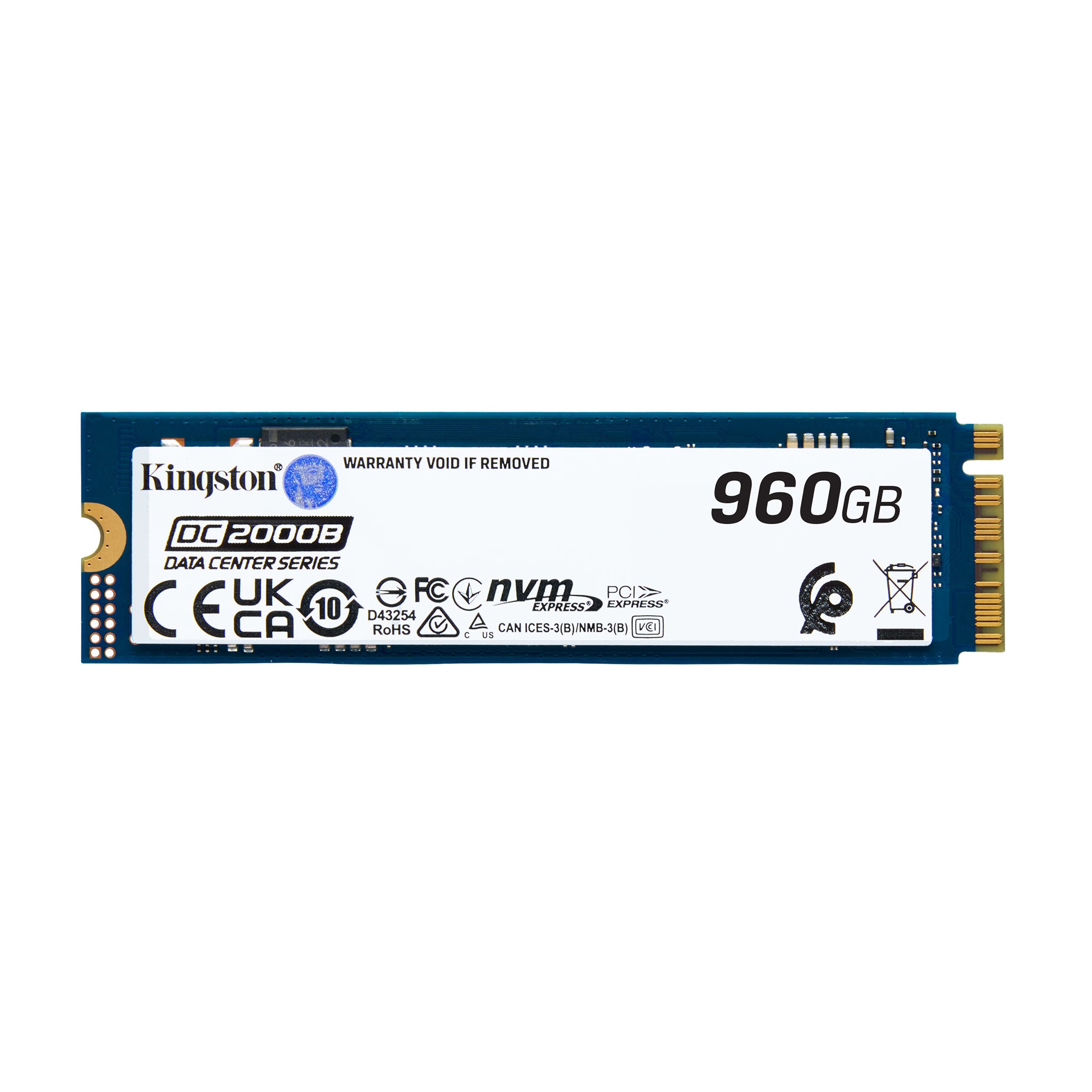 GUNMANSA Kingston 960G DC2000B PCIe 4.0 M.2 2280 Enterprise SSD