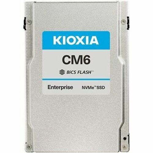 GUNMANSA KIOXIA CM6-R KCM6XRUL3T84 3.75 TB Solid State Drive - 2.5" Internal - PCI Express NVMe (PCI Express NVMe 4.0 x4) - Read Intensive