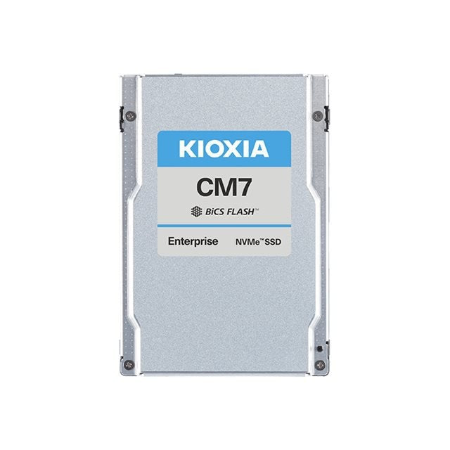 GUNMANSA KIOXIA CM7-R Series KCMYDRUG3T84 - SSD - Enterprise, Read Intensive - encrypted - 3840 GB - Self-Encrypting Drive (SED) - internal - 2.5" - PCI Express 5.0 (NVMe) - Self-Encrypting Drive (SED)