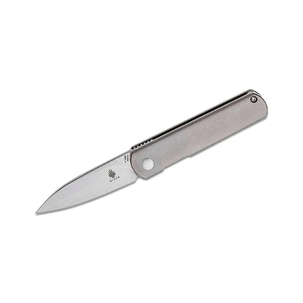 GUNMANSA Kizer Cutlery Justin Lundquist Feist Front Flipper Knife- KI3499