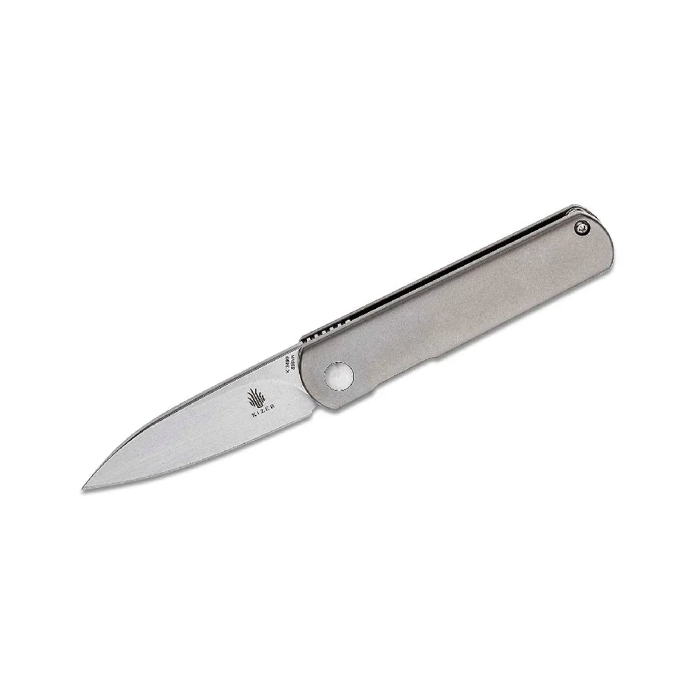 GUNMANSA Kizer Cutlery Justin Lundquist Feist Front Flipper Knife- KI3499