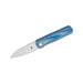 GUNMANSA Kizer Feist Blue Denim Micarta- V3499C1