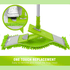 GUNMANSA Kleaner Microfiber Extendable Flat Mop Lime Green