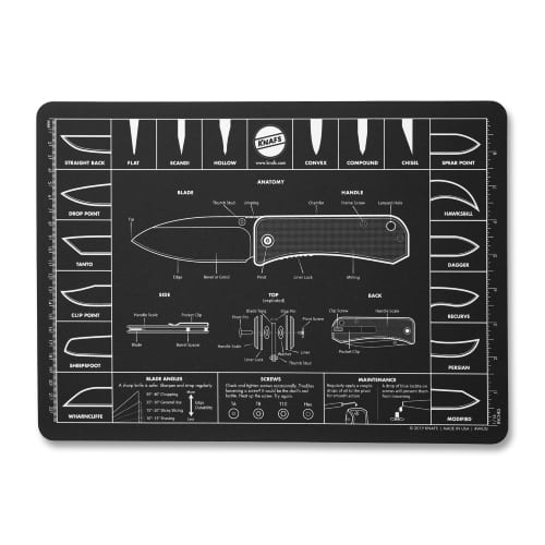 GUNMANSA Knafs Knife Mouse Pad Oversized Shop Mat 14x10