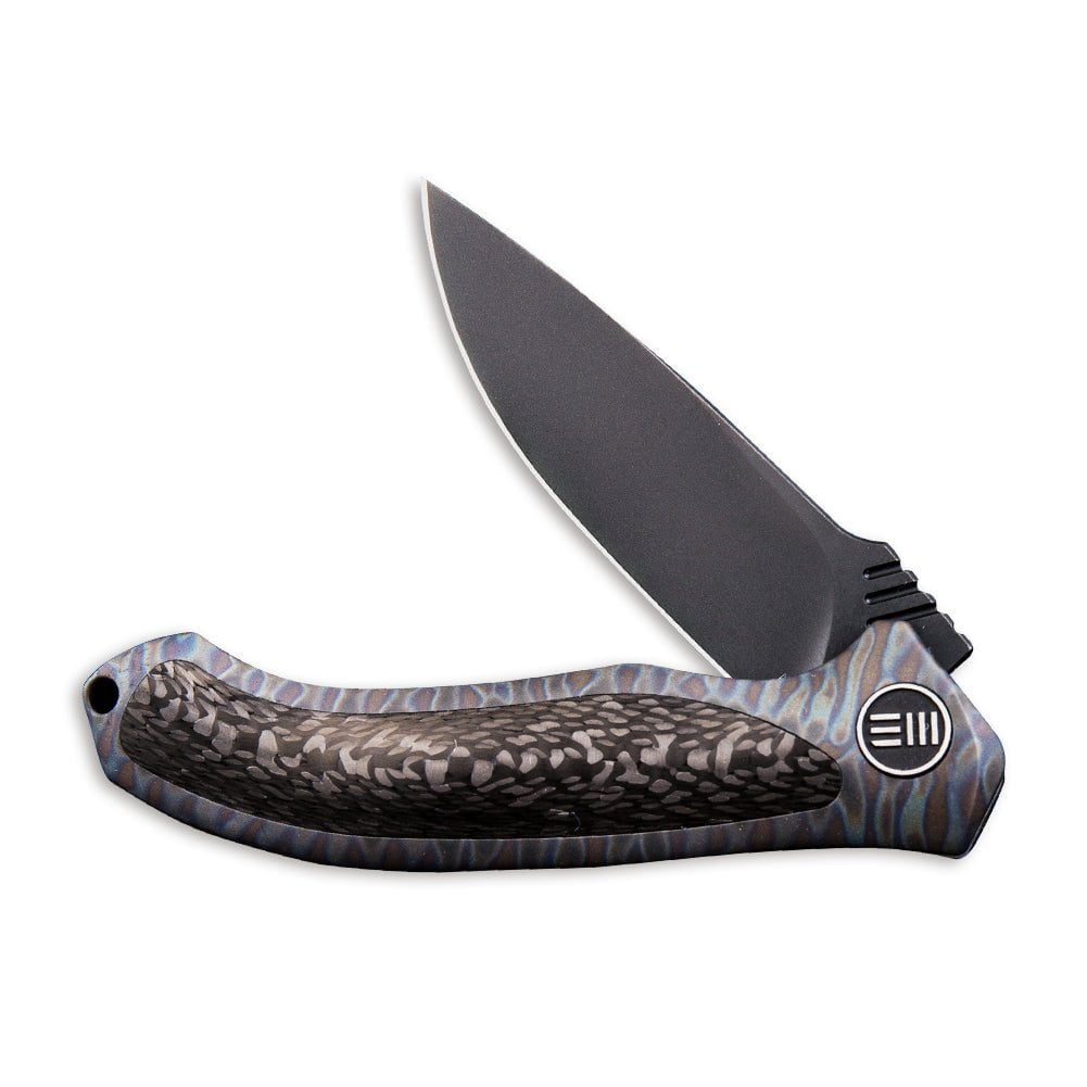GUNMANSA Knife WEKNIFE Anodyne Flipper Knife Titanium & Carbon Fiber Handle (2.35" CPM S35VN Blade) 914B