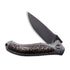GUNMANSA Knife WEKNIFE Anodyne Flipper Knife Titanium & Carbon Fiber Handle (2.35" CPM S35VN Blade) 914B