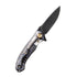 GUNMANSA Knife WEKNIFE Anodyne Flipper Knife Titanium & Carbon Fiber Handle (2.35" CPM S35VN Blade) 914B