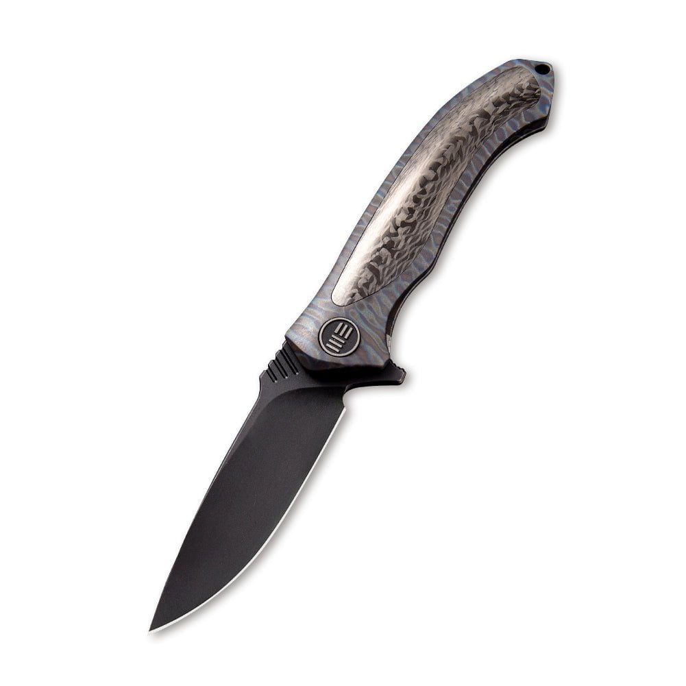 GUNMANSA Knife WEKNIFE Anodyne Flipper Knife Titanium & Carbon Fiber Handle (2.35" CPM S35VN Blade) 914B