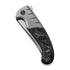 GUNMANSA Knife WEKNIFE Curvaceous Flipper Knife Titanium & Carbon Fiber Handle (3.70" CPM 20CV Blade) WE20012-1