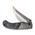GUNMANSA Knife WEKNIFE Curvaceous Flipper Knife Titanium & Carbon Fiber Handle (3.70" CPM 20CV Blade) WE20012-1