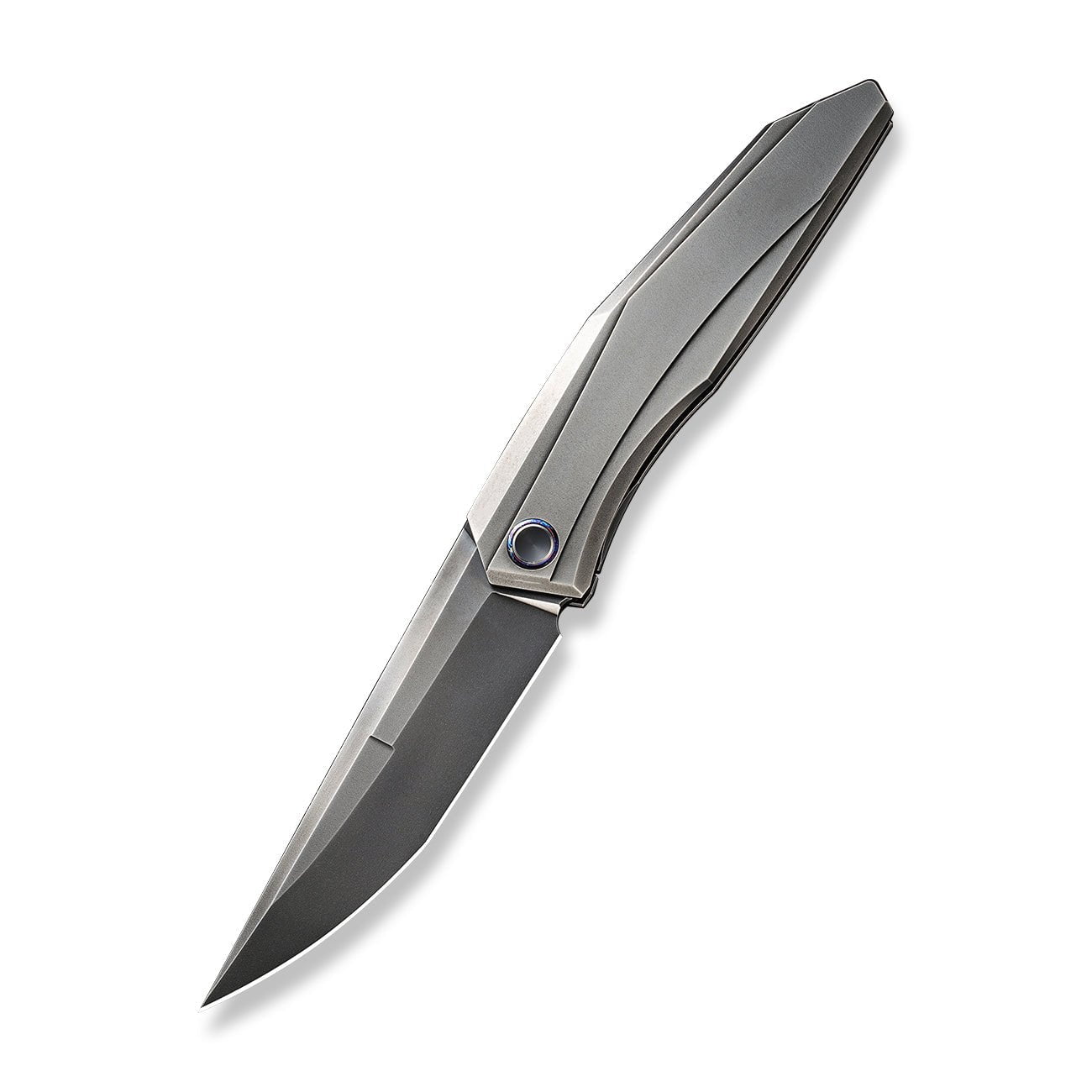 GUNMANSA Knife WEKNIFE Cybernetic Top Flipper Knife Titanium Handle (3.91" CPM 20CV Blade) WE22033-6