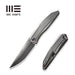 GUNMANSA Knife WEKNIFE Cybernetic Top Flipper Knife Titanium Handle (3.91" CPM 20CV Blade) WE22033-6