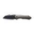 GUNMANSA Knife WEKNIFE High-Fin Thumb Stud Knife Titanium Handle (2.98" CPM 20CV Blade) WE22005-2