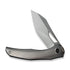 GUNMANSA Knife WEKNIFE Ignio Flipper & Thumb Hole Knife Titanium Handle (3.3" CPM 20CV Blade) WE22042B-4