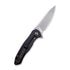 GUNMANSA Knife WEKNIFE Kitefin Flipper Knife Titanium Handle (3.24" CPM S35VN Blade) 2001E