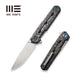GUNMANSA Knife WEKNIFE Navo Flipper Knife Carbon Fiber & Titanium Handle (3.25" CPM 20CV Blade) WE22026-2
