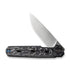 GUNMANSA Knife WEKNIFE Navo Flipper Knife Carbon Fiber & Titanium Handle (3.25" CPM 20CV Blade) WE22026-2