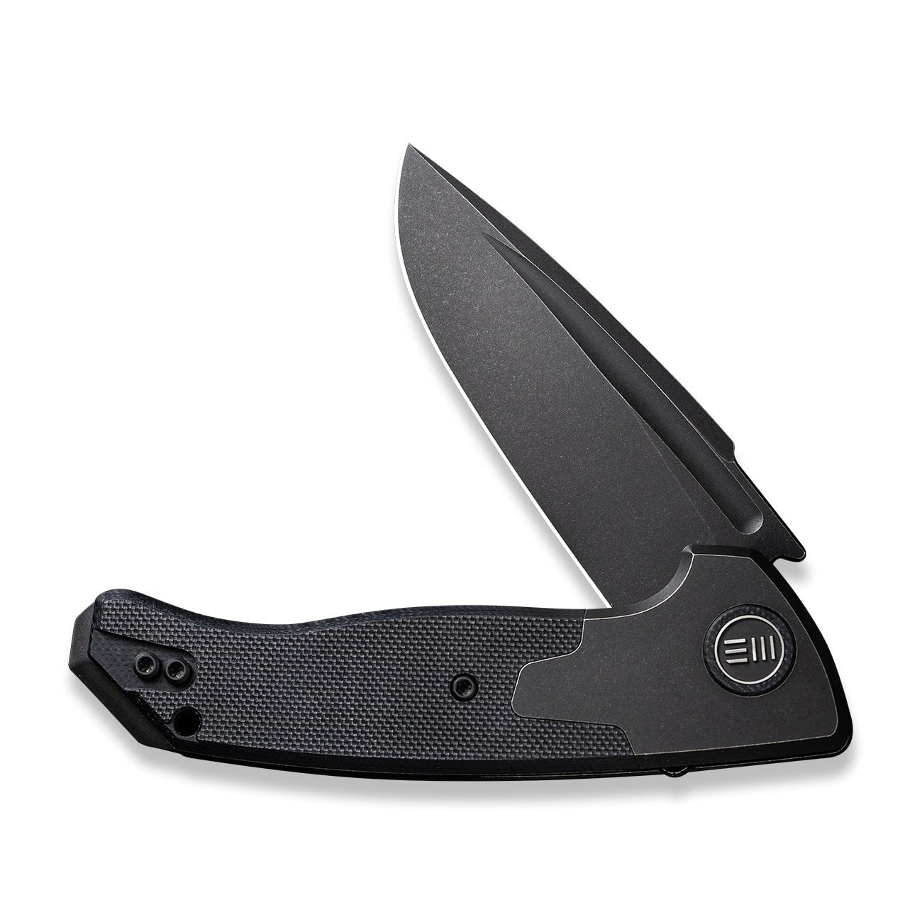 GUNMANSA Knife WEKNIFE Press Check Flipper Knife Titanium & G10 Handle (3.15" CPM 20CV Balde) WE20078B-1