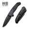 GUNMANSA Knife WEKNIFE Press Check Flipper Knife Titanium & G10 Handle (3.15" CPM 20CV Balde) WE20078B-1