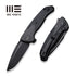GUNMANSA Knife WEKNIFE Press Check Flipper Knife Titanium & G10 Handle (3.15" CPM 20CV Balde) WE20078B-1