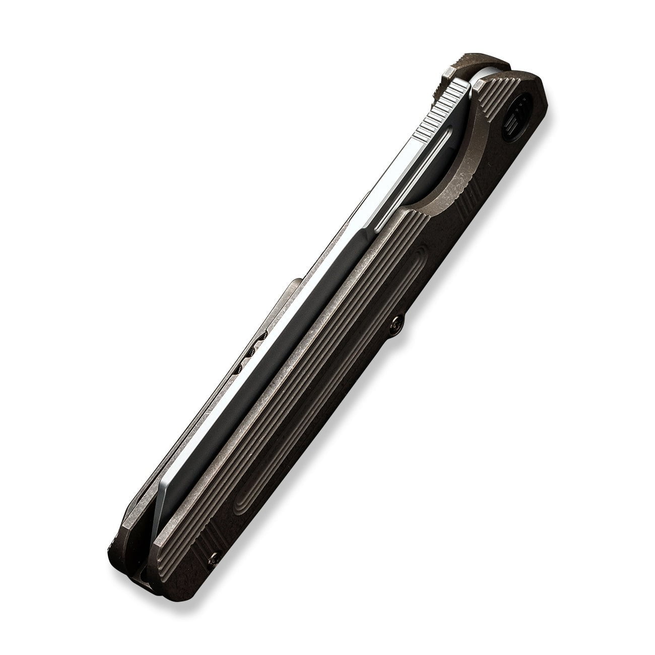 GUNMANSA Knife WEKNIFE Reiver Flipper Knife Titanium Handle (3.97" CPM S35VN Blade) WE16020-3