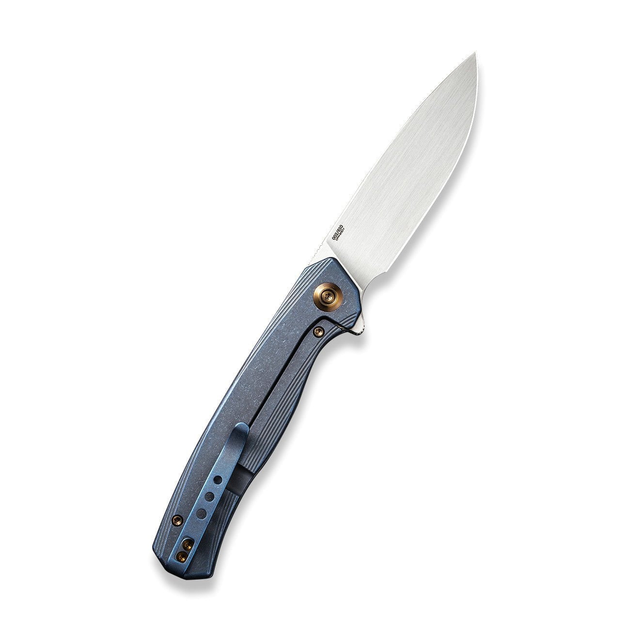 GUNMANSA Knife WEKNIFE Seer Flipper Knife Titanium Handle (3.48" CPM 20CV Blade) WE20015-2