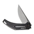 GUNMANSA Knife WEKNIFE Speedliner Flipper Knife Carbon Fiber Handle (3.39" CPM 20CV Blade) WE22045B-1
