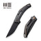 GUNMANSA Knife WEKNIFE Speedliner Flipper Knife Carbon Fiber Handle (3.39" CPM 20CV Blade) WE22045B-2