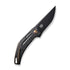 GUNMANSA Knife WEKNIFE Speedliner Flipper Knife Carbon Fiber Handle (3.39" CPM 20CV Blade) WE22045B-2