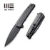 GUNMANSA Knife WEKNIFE Speedster Flipper Knife Titanium Handle (3.47" CPM 20CV Blade) WE21021B-2