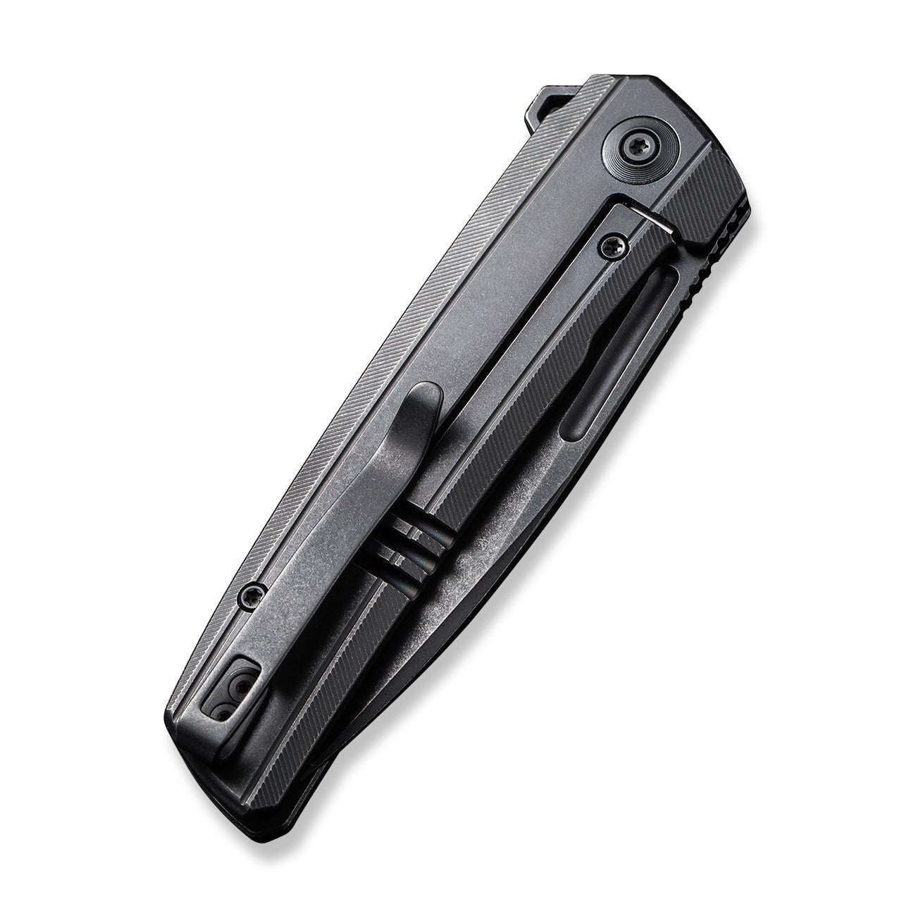 GUNMANSA Knife WEKNIFE Speedster Flipper Knife Titanium Handle (3.47" CPM 20CV Blade) WE21021B-2