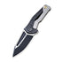 GUNMANSA Knife WEKNIFE Sugga Flipper Knife Titanium & Carbon Fiber Handle (3.55" CPM S35VN Blade) 915B